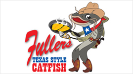 Fuller's Texas Style Catfish Logo Design